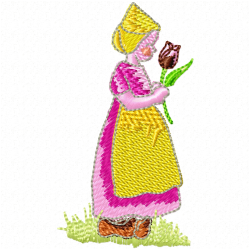 Girls Embroidery Design 10